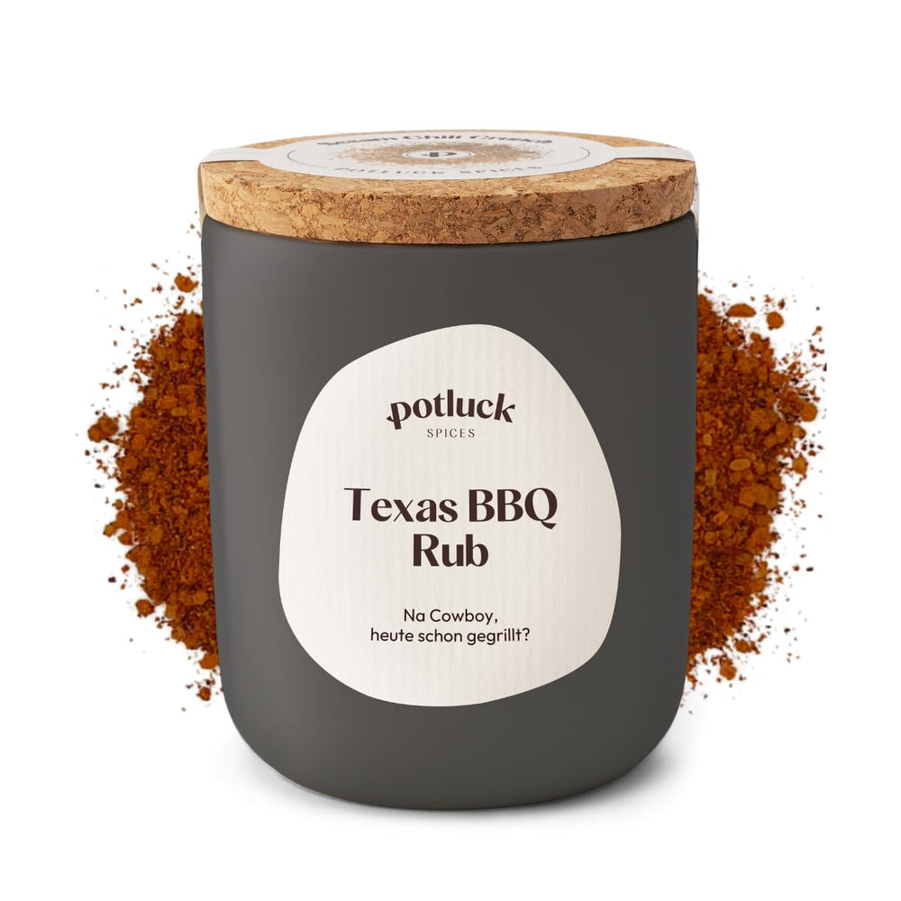 Potluck | Spice Burger | Würzmischung im Keramiktopf | 100 g | Veganské, bezlepkové a s přírodními ingrediencemi