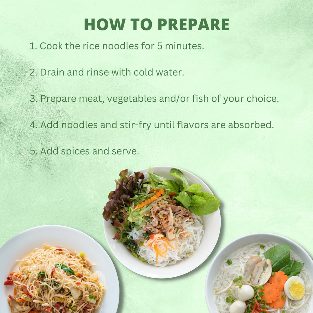 BAMBUSOVÝ STROM - Čerstvé rýžové nudle - 1 x 400 g