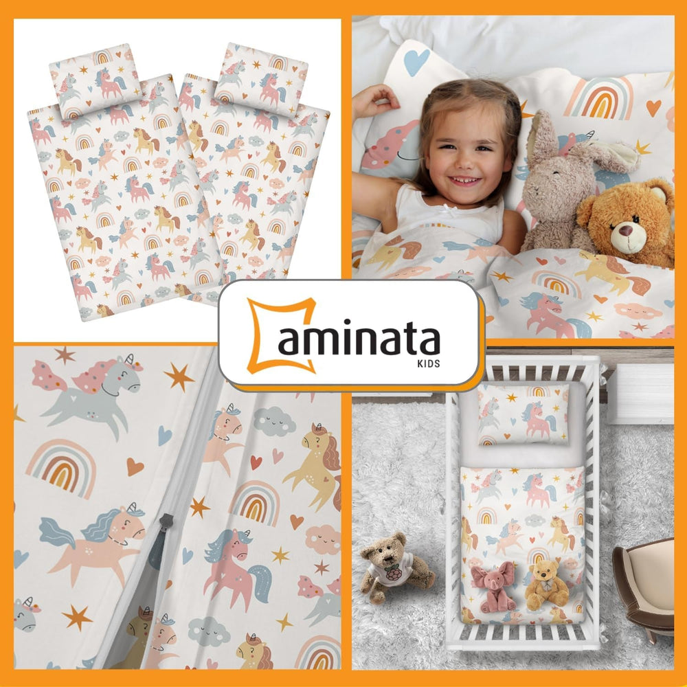 Aminata Kids Dětské povlečení, bavlna Povlečení - dětské Naty Shop