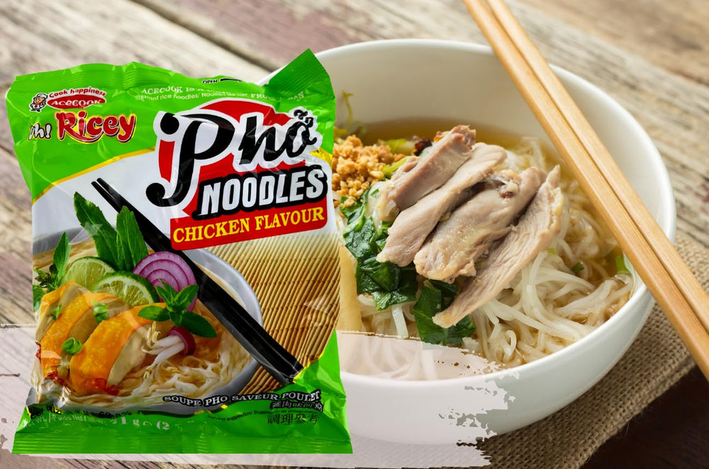 - NEBO Instantní nudle s kuřecím masem a rýží - (1 x 71g)