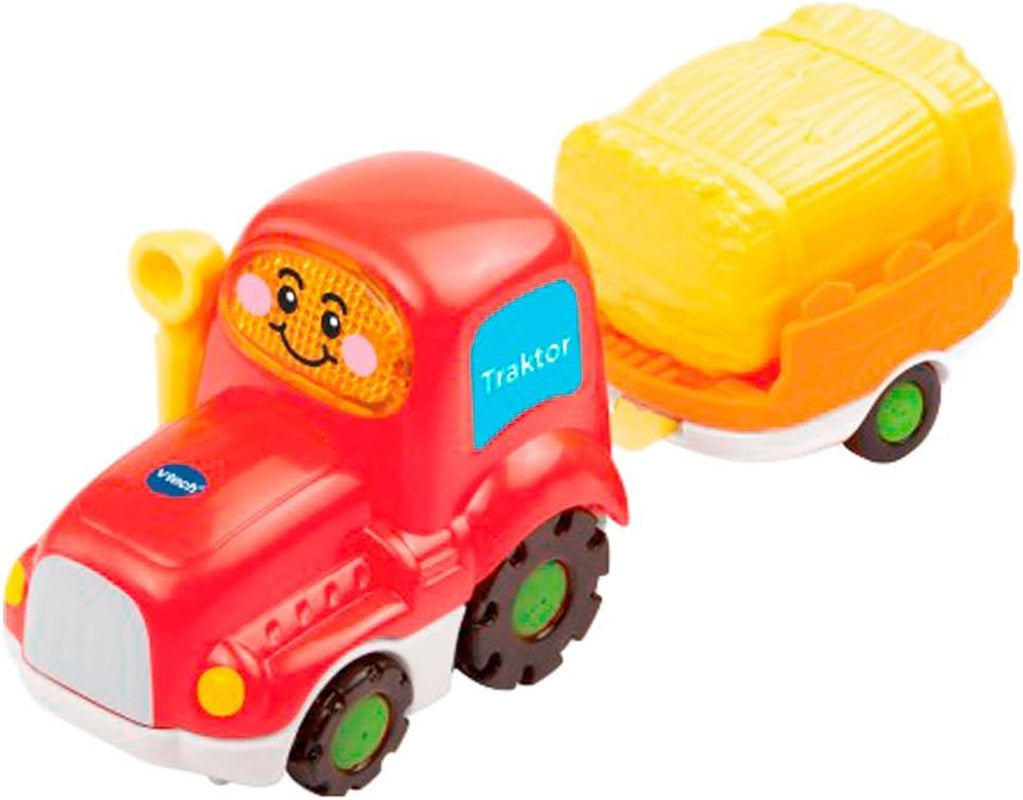 Vtech 80-152304 - TUT TUT Baby speedster, tractor și remorcă Jucarii Bebe Naty Shop Titlu implicit