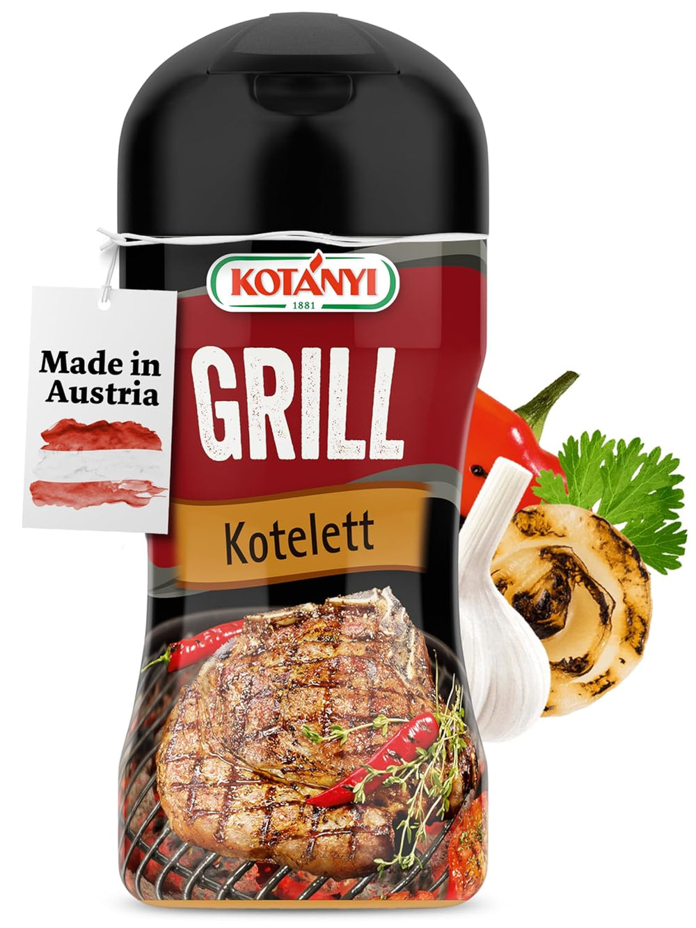 KOTÁNYI Grill Fisch Grillgewürz 80g - Gewürz für Fisch & Meeresfrüchte - Marináda pro jede Fischart - Gewürzmischung zum Grillen - [Jetzt für die nächste Grillfeier bestellen!]