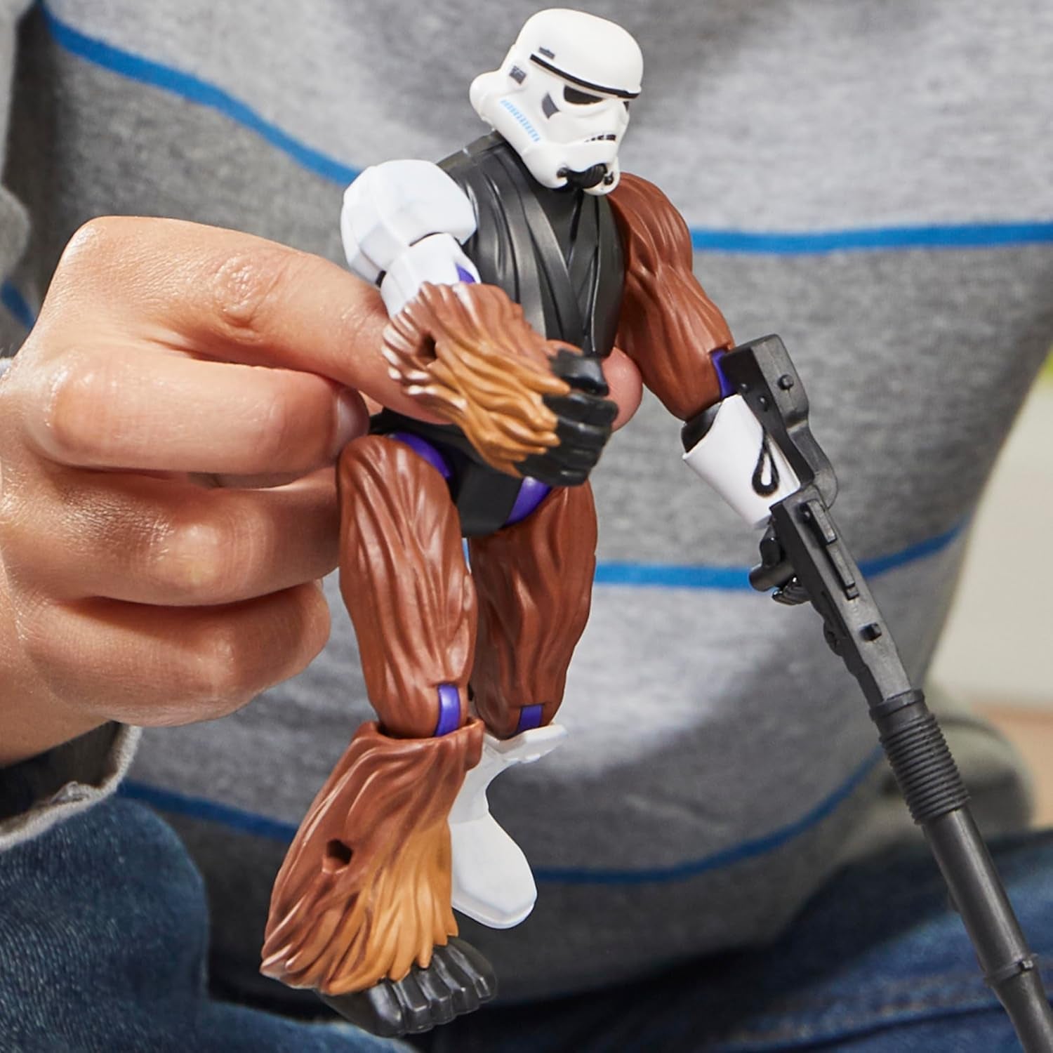 Star Wars Mixmashers Stormtrooper Přizpůsobitelné Mix-And-Match akční figurky a příslušenství Akční figurky Naty Shop