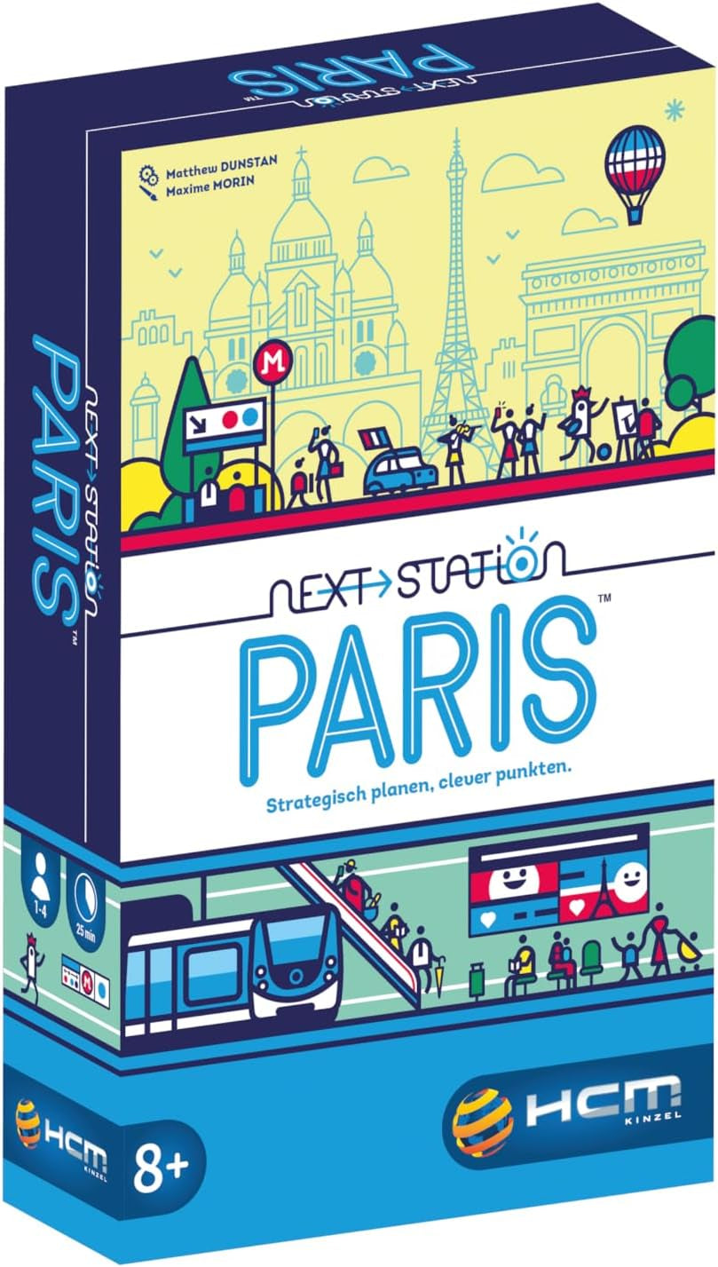 HCM Kinzel - Next Station Tokyo | Continuare a jocului nominalizat | Flip & Write - Noi linii de metrou pentru turismul din Tokyo | Îndemânare și strategie | Germană | 55214