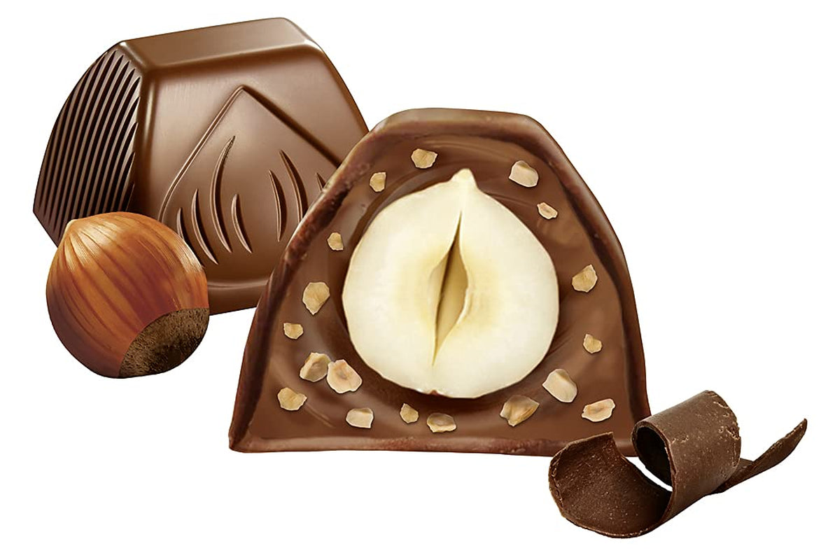 Ferrero Kisses Classic – Alune prăjite crocante acoperite cu ciocolată fină Bomboane de Ciocolata Naty Shop