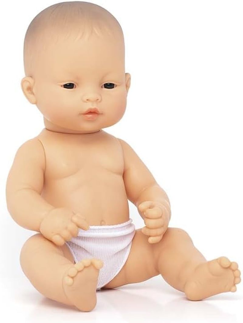 Miniland 31037 - Baby Südamericanischer Junge Tüte - ohne Unterwäsche, 32 cm