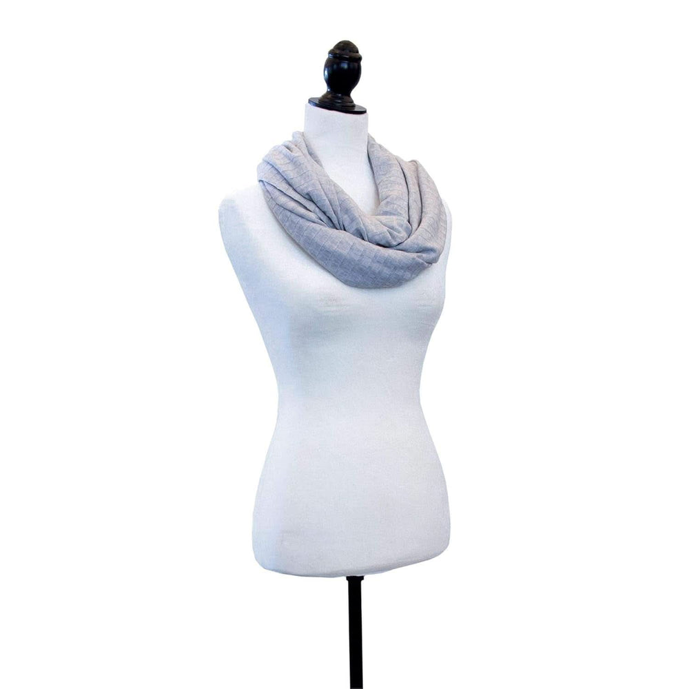 Chicco - Boppy Infinity šátek na kojení 17 cm šedý Doplňky Jídlo a kojení Bebe Naty Shop