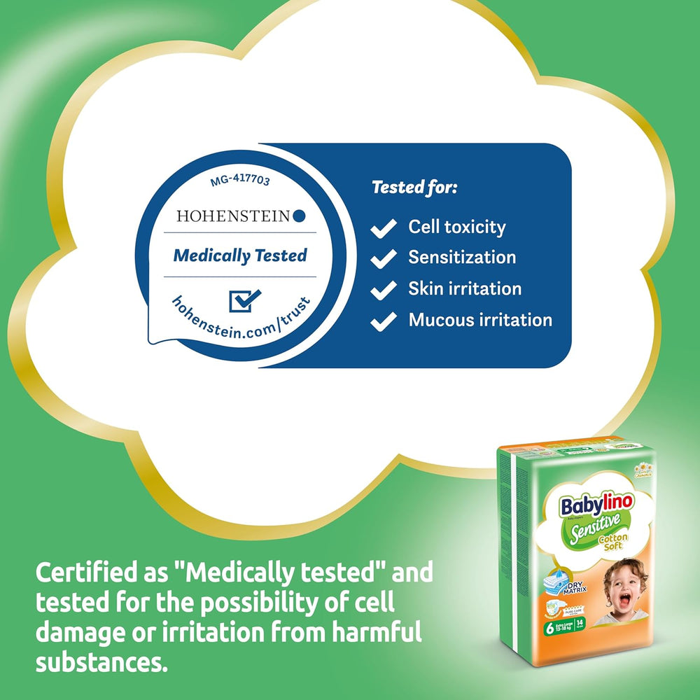 Pleny pro citlivá miminka, velikost 6, extra velké (13-18 kg), 114 plen