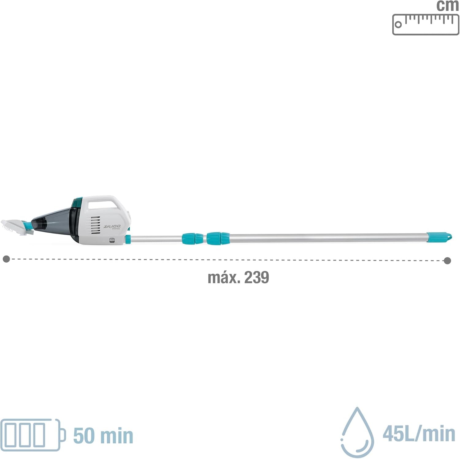 Přenosný bazénový vysavač Intex ZR100, rozměry: 37 cm x 11 cm x 19 cm (28626)