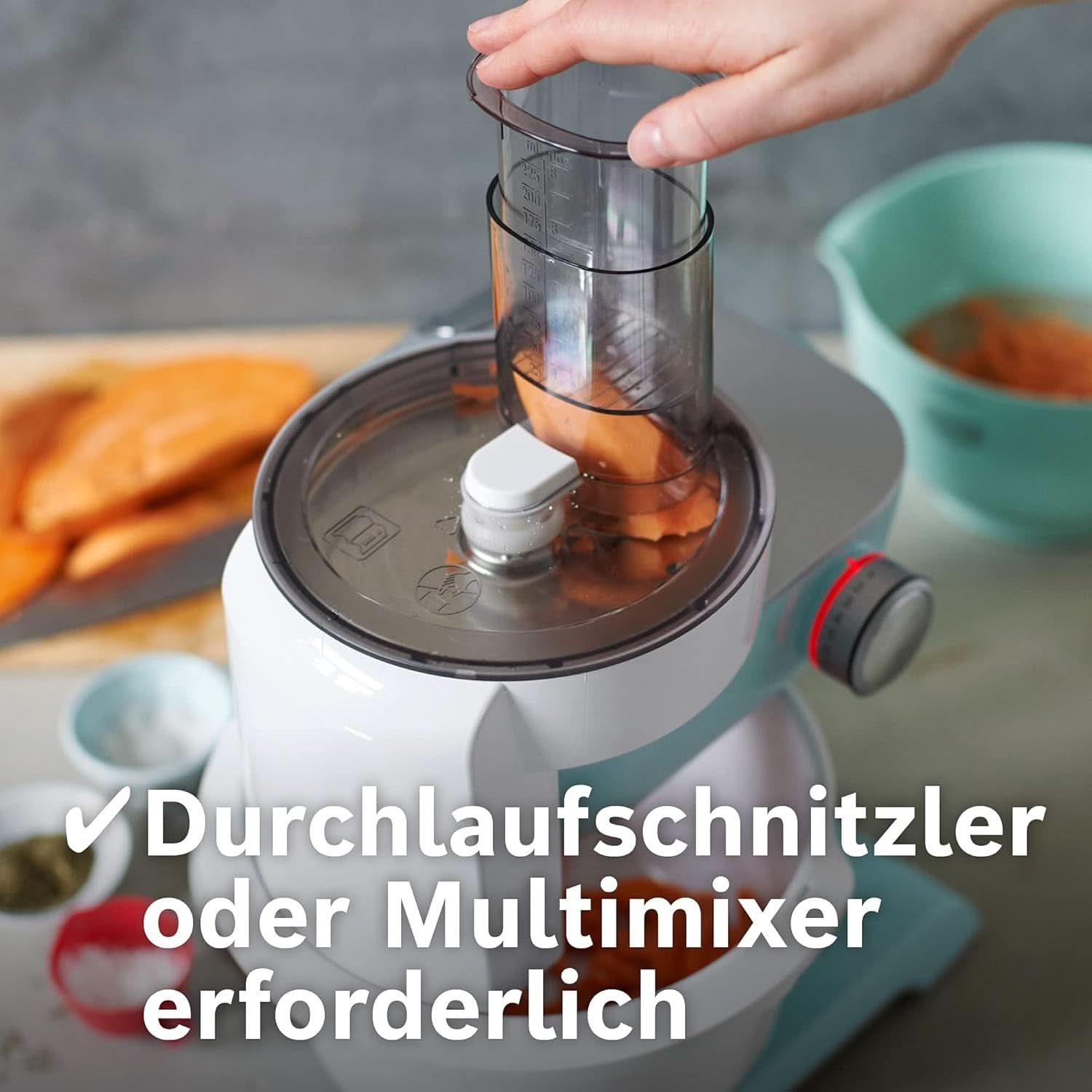 Kuchyňský robot MUM5 MUM5X720, integrovaná váha, nerezová mísa 3,9 l, mixér 1,25 l, 1000 W matka a dítě Naty Shop