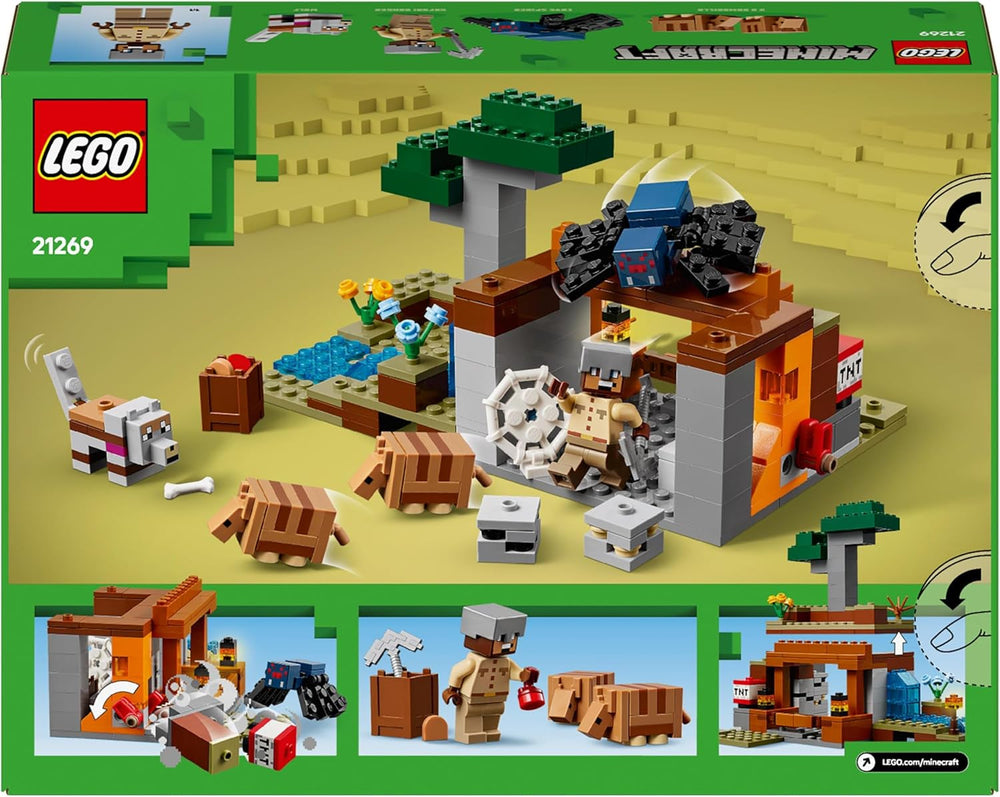 LEGO Minecraft Dungeon Mine Expedition Videohra Sada minifigurek Stavění postav Dárek pro chlapce a dívky 8 let 21269 Stavebnice Besuche den LEGO-Store