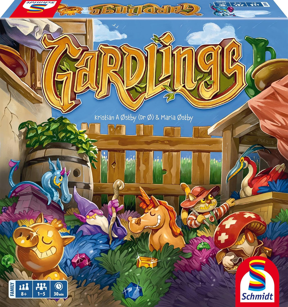 Schmidt Spiele 49465 Gardlings, hra na stavění tašek