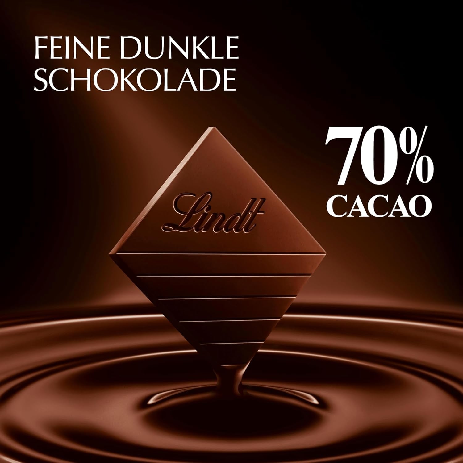 Lindt EXCELLENCE 70% kakao - hořká čokoláda, 100 gramová tableta Naty Shop