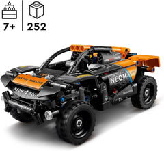 LEGO Technic NEOM Mclaren Extreme E závodní sada aut, motorová hračka pro děti, sestavitelné větrné auto, technický dárek pro chlapce a dívky 7 let staré 42166 stavebnic Besuche den LEGO-Store