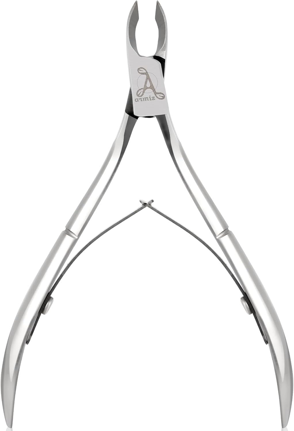 ARMIZ Set de 4 piese pentru împingătorul și cleștele de cuticule, Set profesional de instrumente pentru îndepărtarea cuticulelor, Clește multifuncțional din oțel inoxidabil pentru manichiură și pedichiură