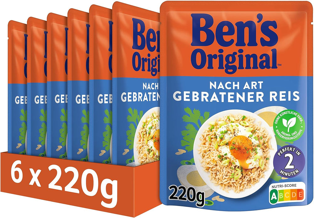 BEN'S ORIGINAL™ Express Basmati rýže 6 x 220 g