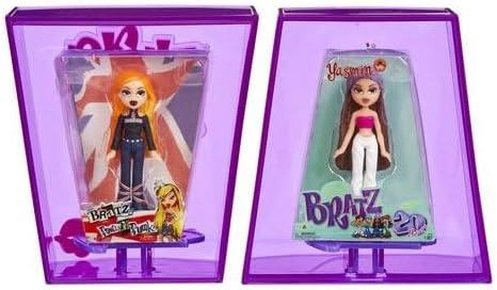 Păpuși Bratz Miniverse MGA's Y2K Nostalgia Flashback Minis Ediție Limitată - PACHET SURPRIZĂ - 2 păpuși Bratz Mini și ambalaj de prezentare - Cadou excelent pentru copii și colecționari cu vârsta de peste 6 ani
