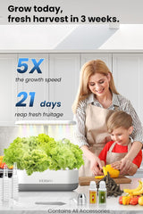 Hydroponický pěstební systém, 12 lusků