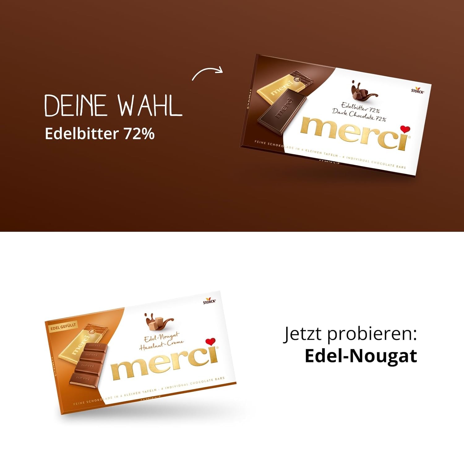 Tyčinky hořké čokolády 72 % – 5 x 100 g – Nejjemnější čtverečky hořké čokolády – Čokoláda zabalená ve zlaté fólii