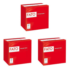 - Șervețele de hârtie de unică folosință, ideale pentru aperitive și cocktailuri, pachet cu 100 de șervețele, dimensiune 24X24, pliate 4 ori, 2 straturi, culoare roșu, 100% hârtie din celuloză pură, certificat Fsc