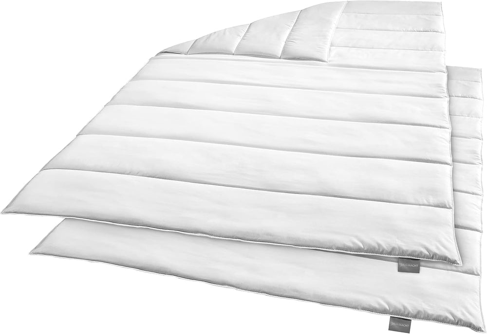 Zelená souprava povlečení Traumnacht - Celoroční peřina 135X200 cm + polštář 80X80 cm, odolná s potahem z mikrovlákna, vyrobeno podle německého standardu kvality Přikrývky a přikrývky Naty Shop Sada přikrývek All Seasons (sada 2 ks) 155 X 220