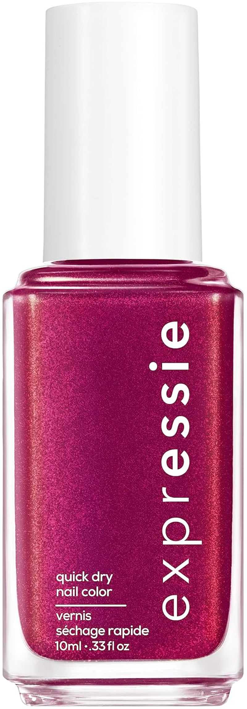 Essie rychleschnoucí lak na nehty "expression", no. 270 misfit right in, metalické, veganské složení, 10 ml