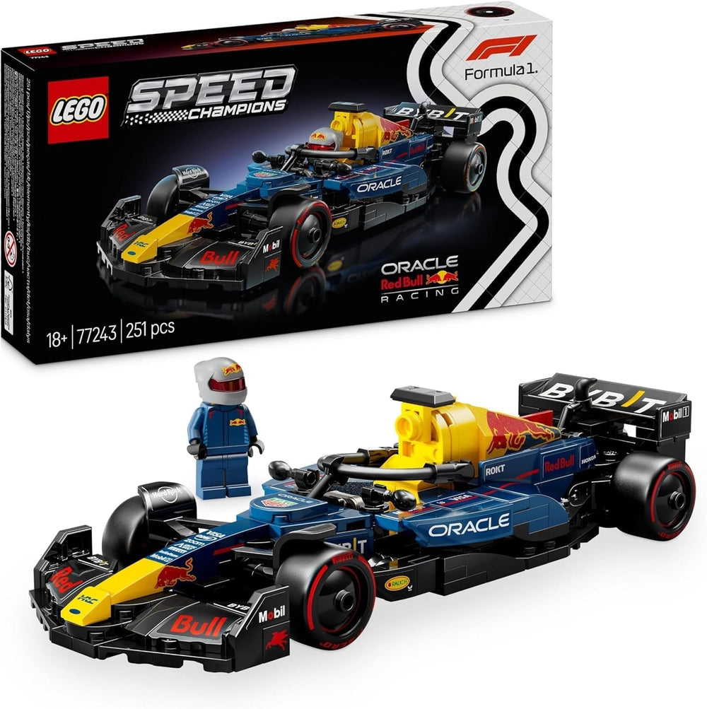 Závodní auto LEGO Speed Champions Mercedes-Amg F1 W15 - Minifigurka Formule 1 - Sběratelský a sestavitelný model auta - Dárek pro chlapce a dívky od 10 let nebo dospělé fanoušky 77244 Stavebnice v LEGO-Store Oracle Red Bull Racing Rb20 Závodní auto F1 77243