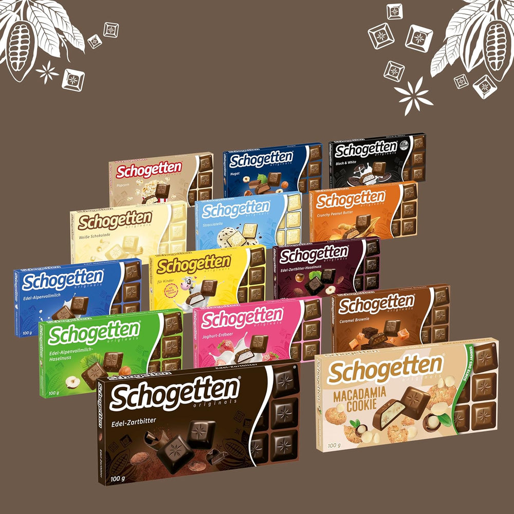 Hořká čokoláda Schogetten (50% kakaa), 100g