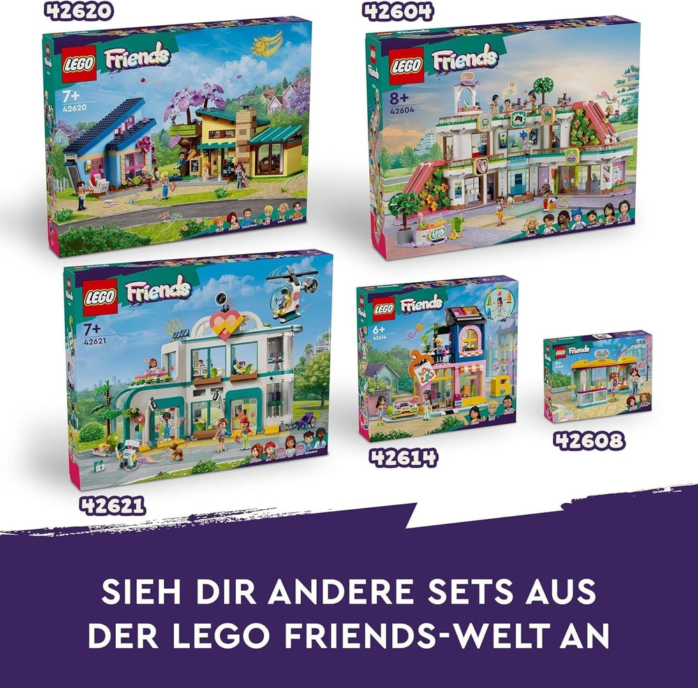 LEGO Friends Rodinný dům Ollyho a Paisleyových, Domeček pro panenky s figurkami a doplňky, Dvoupatrový domeček a domeček na stromě, Kreativní dárek pro dívky a chlapce 7+ 42620 Stavebnic Besuche den LEGO-Store
