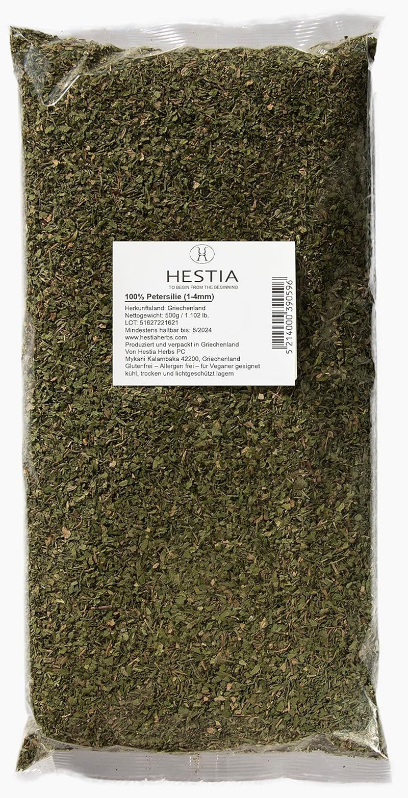Hestia Herbs Griechischer getrechtenter Oregano 500 g, Allergenfrei – Vegan – GVO-frei