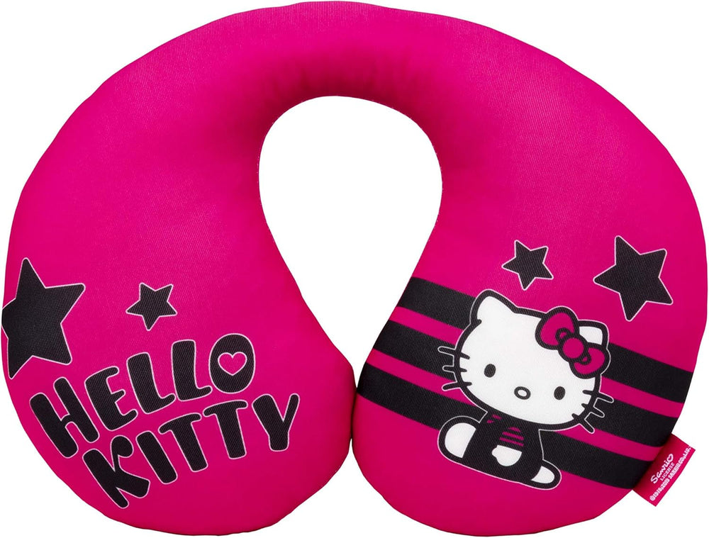 Pernă de gât HELLO KITTY Star pentru băieți și fete. Confortabilă și funcțională. Universală, 100% lavabilă. Perne calatorie Naty Shop