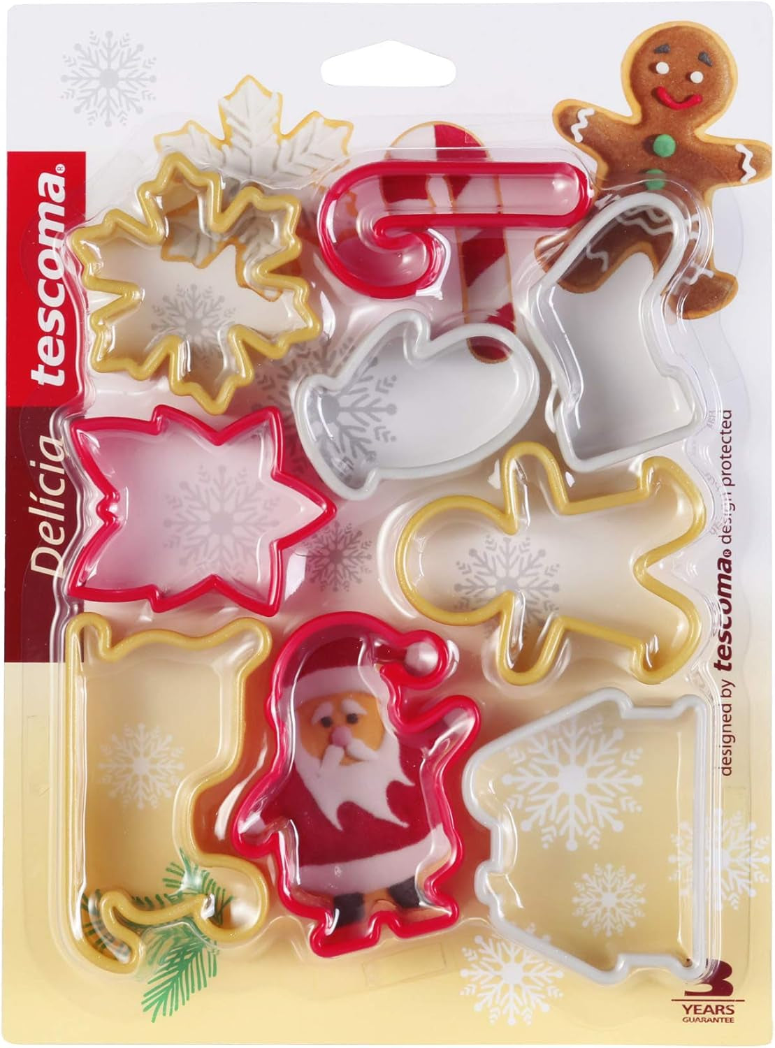 Forme de biscuiți de Crăciun Tescoma DELÍCIA, 9 buc.