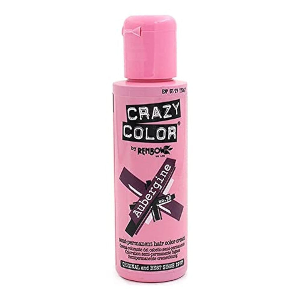 GO TOXIC UV cremă semipermanentă pentru colorarea părului, 100 ml (1 pachet) Vopsea pentru par Naty Shop 50 Aubergine 100 Ml (1 pachet)