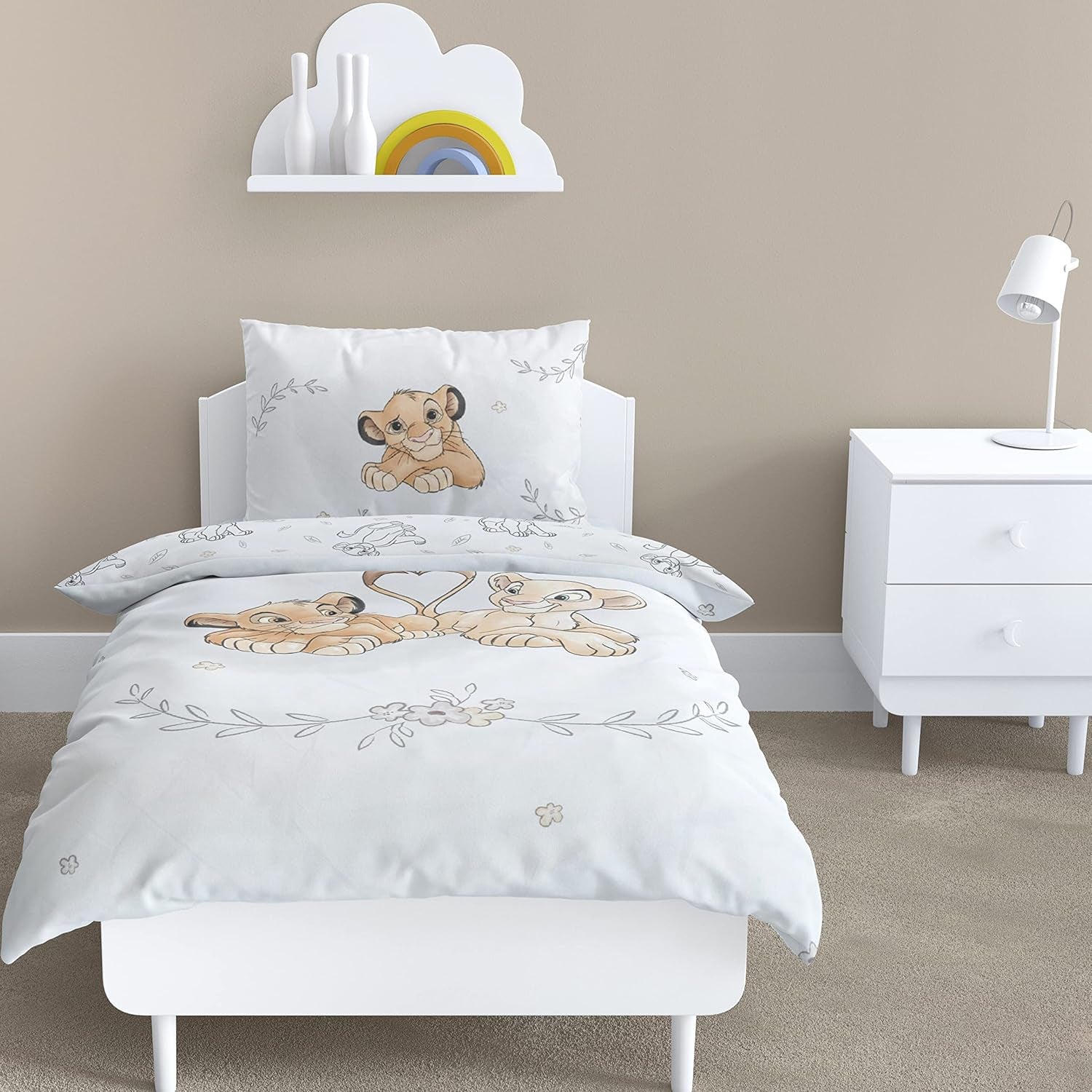 Dětské povlečení Simba, Povlečení Lví král - dětský Naty Shop