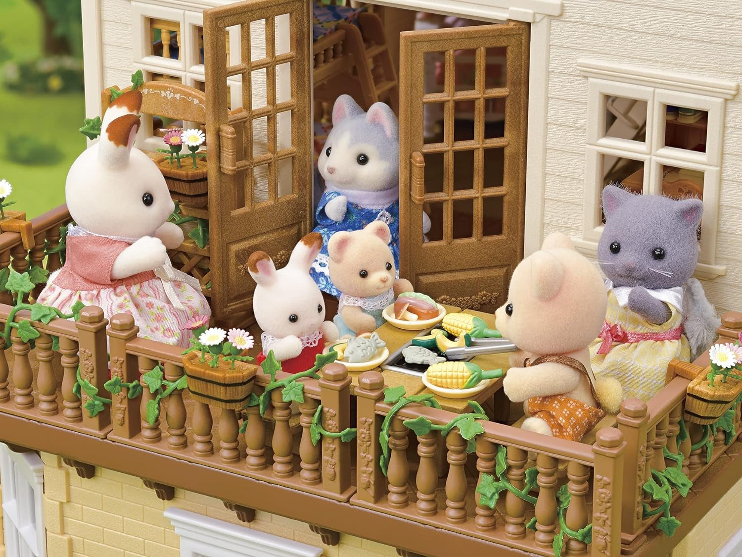 Sylvanian Families 5716 Casă de oraș cu cameră la mansardă