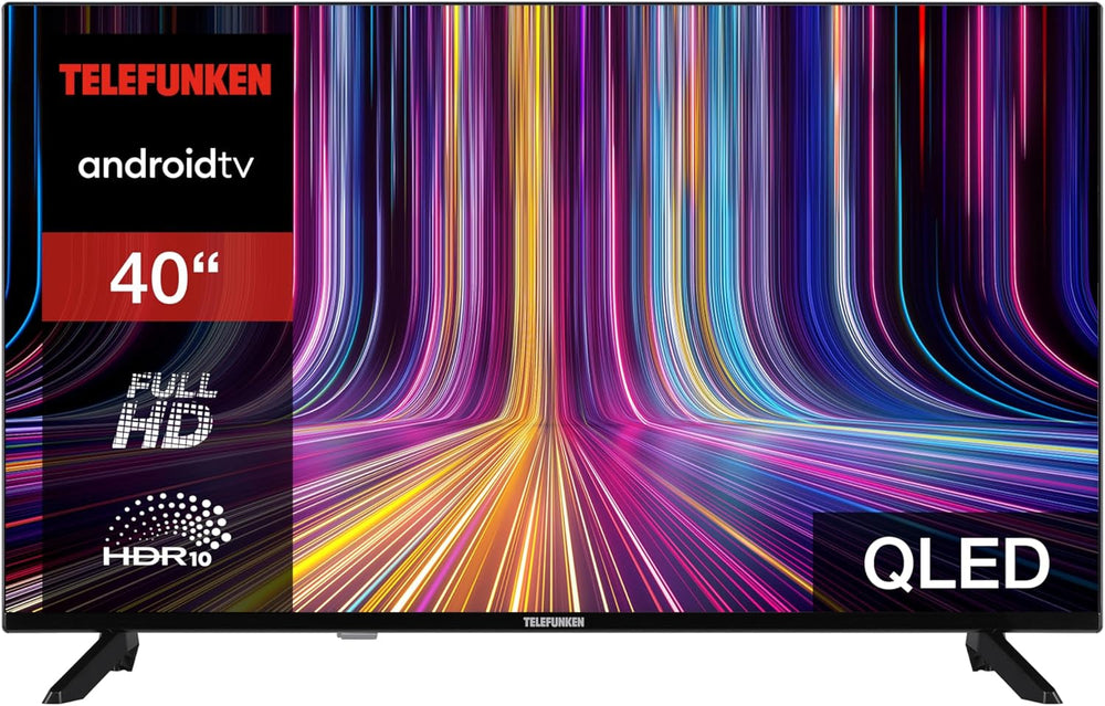 Televizor TELEFUNKEN Android TV de 43 de inci (Smart TV Full HD, HDR, triplu tuner, Bluetooth) XF43AN750M