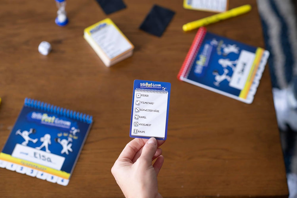 Goliath, Extreme MAIL, společenská hra pro dospělé a děti od 8 let, zábavná a rychlá hra na kreslení pro rodinu nebo přátele, deskové hry, 4 až 6 hráčů, 20 minut