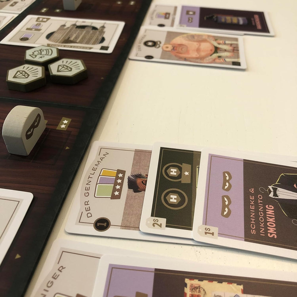 Feuerland Spiele Caper Europe Games, 216 mm x 216 mm x 70 mm, neutrální/klasický (černá, bílá, šedá)