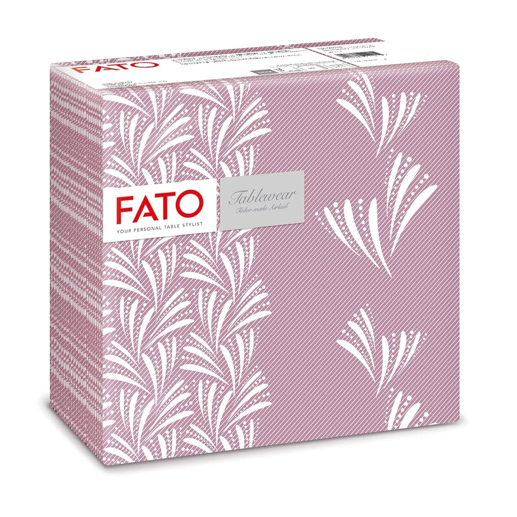 Fato - Șervețele din hârtie uscată, airlaid, efect textil, pachet cu 50 de șervețele, format 40X40 pliate în 4, Tropicana Decor