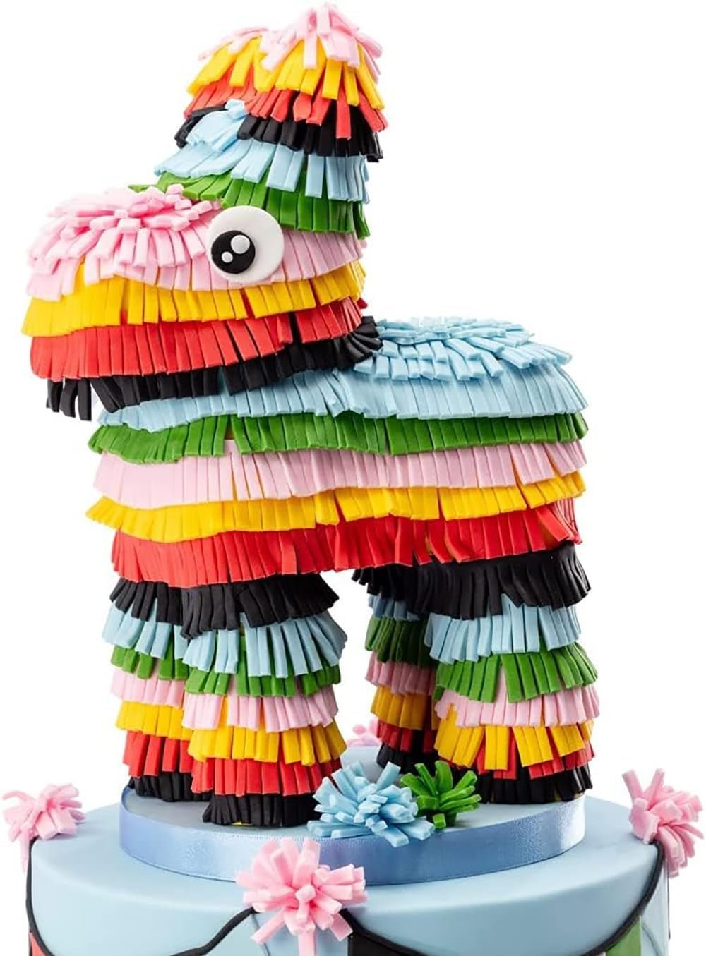 Extra Fondant Chocolate Brown 1kg - Fondant extra elastic cu aromă de vanilie, perfect pentru acoperirea prăjiturilor - Chocolate brown - 1 kg Pasta de zahar Naty Shop