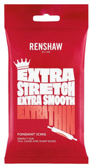 Extra Fondant Red 1kg - Fondant extra elastic cu aromă de vanilie, perfect pentru acoperirea prăjiturilor - Red - 1 kg Pasta de zahar Naty Shop 1 kg Vanilie.