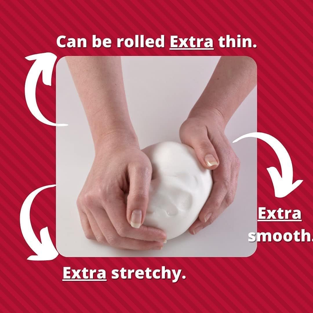 Extra Fondant Verde 1kg - Fondant extra elastic cu aromă de vanilie, perfect pentru acoperirea prăjiturilor - Verde - 1 kg Pasta de zahar Naty Shop