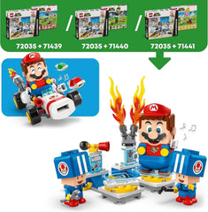 LEGO Super Mario: Mario Kart - Toad's Workshop, postavička Nintendo, přizpůsobitelná hračka, sada dobrodružství, dárek pro chlapce, dívky a hráče od 8 let 72035 Stavebnice Besuche den LEGO-Store
