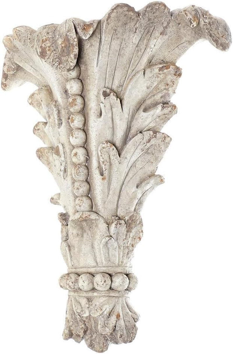 MACETERO MAGNESIA 44X22X53 PARED ENVEJECIDO BLANCO