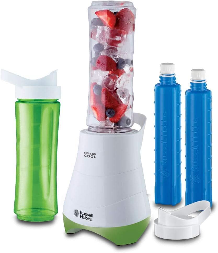 Mixér Russell Hobbs – Stojanový mixér a Smoothie Maker na spuštění [23 500 U/Min Power-Motor] Inkl. 1X Mixbehälter 600Ml (Bpa-Frei, Spülmaschinen- & Bruchfest Inkl. Deckel) Zerkleinerer, Edelstahl, 23472-56 Kitchen Naty Shop Mixer Ostatní