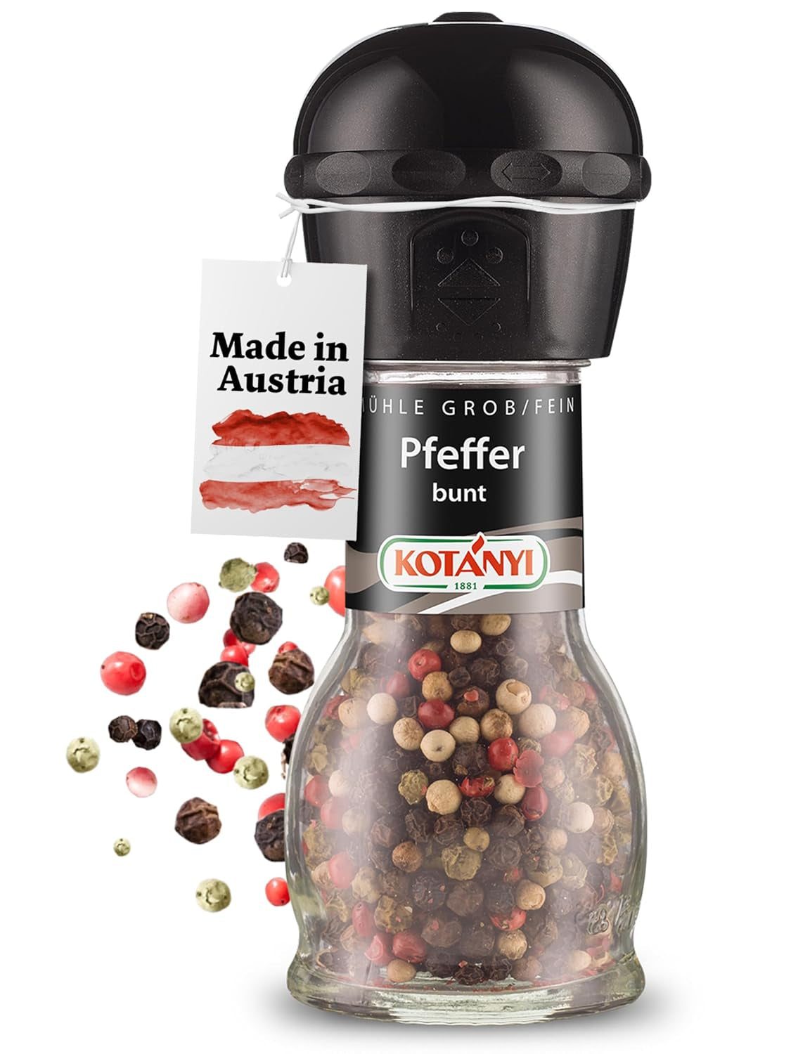 Kotanyi Pfeffer Mühle, houska (1 x 35 g)