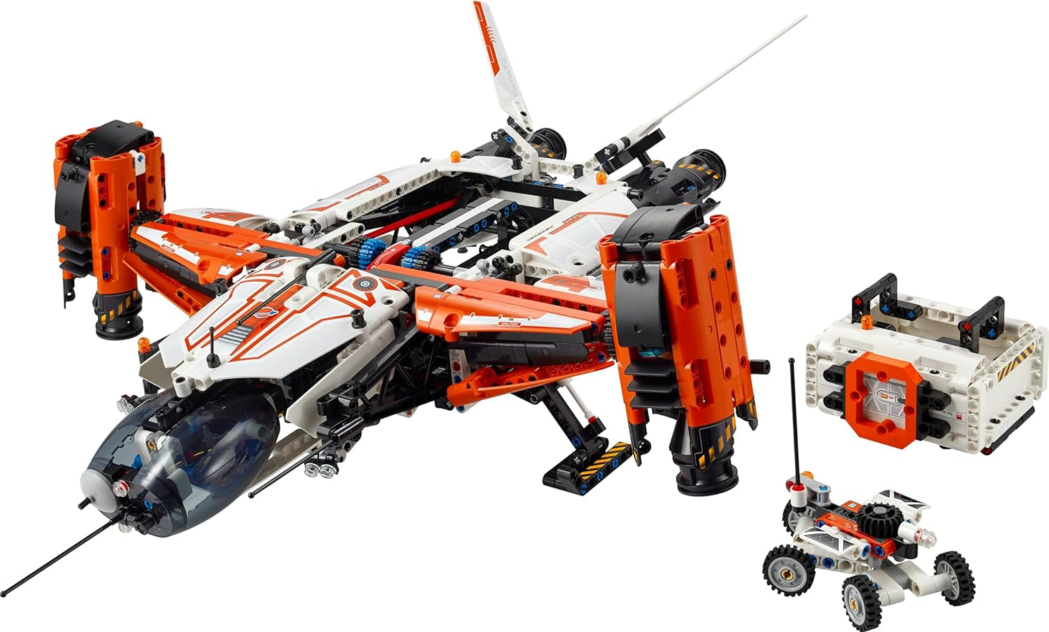 LEGO Technic Vtol Space Transporter LT81, Vesmírná stavebnice, Vesmírná hračka, Vesmírná loď, Hrací sada Mini Rover, Dárek pro chlapce a dívky starší 10 let 42181 Stavebnice Besuche den LEGO-Store