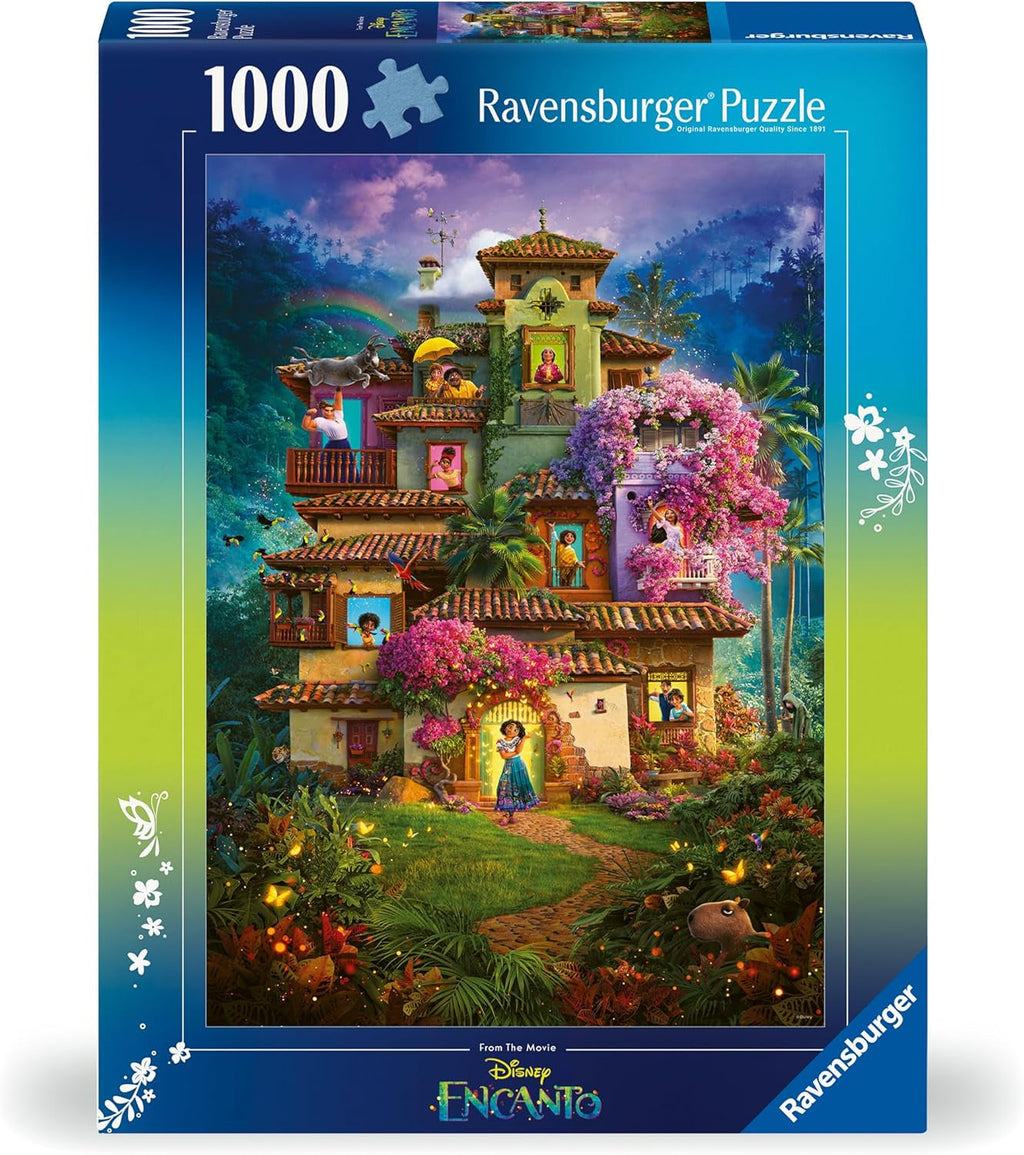 Ravensburger Puzzle 12000608 - Encanto - 1000 piese Disney Encanto Puzzle Pentru adulți și copii de la 14 ani Puzzle Naty Shop