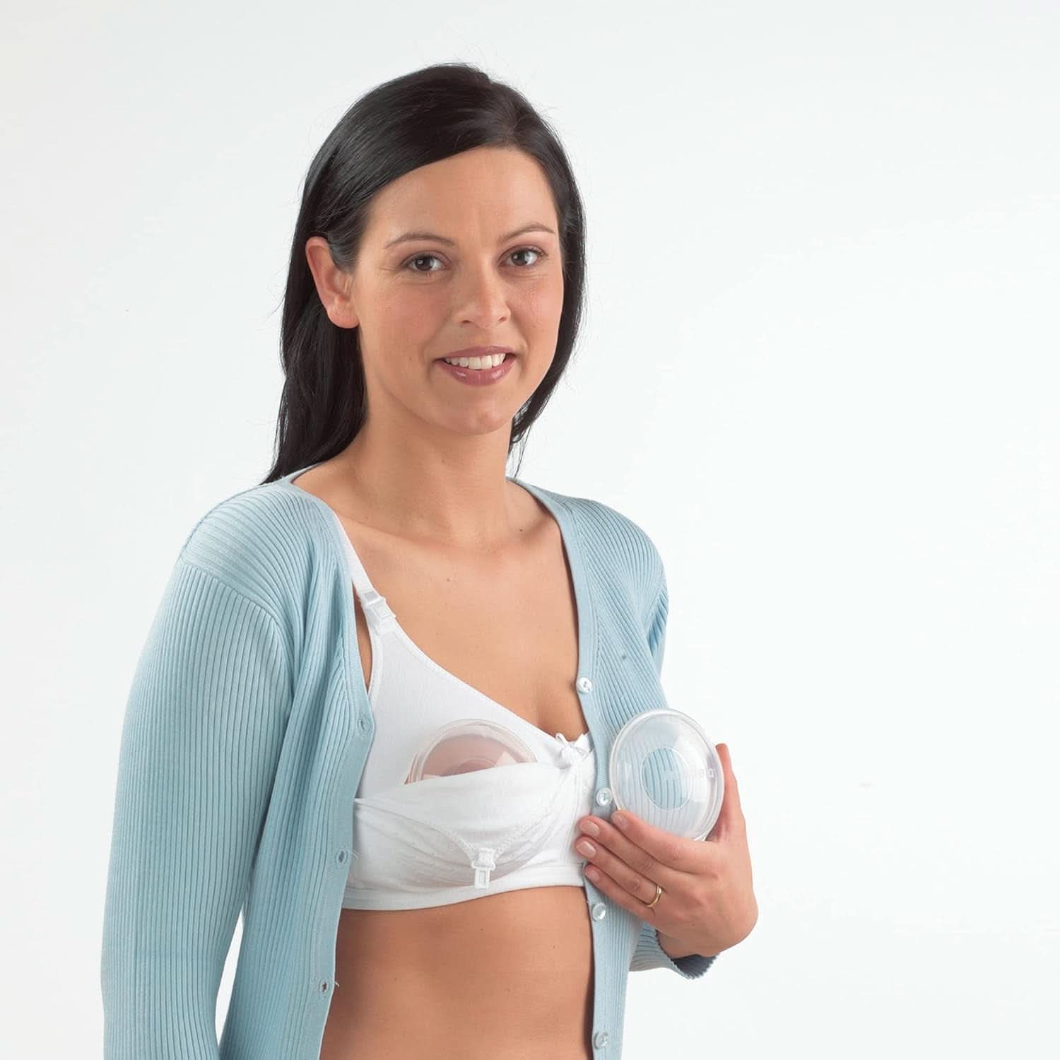 Medela Milk Collection Mušle - BPA-, Vyrobeno z měkkého, flexibilního silikonu, Obsahuje 2 ks Příslušenství Potraviny a kojení Bebe Naty Shop