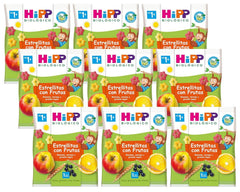 Hipp Bio Für Kinder křupavé kroužky, balení 7 (7 x 25 gramů) Mother and Child Naty Shop 9 x 30 gramů Fruity stars